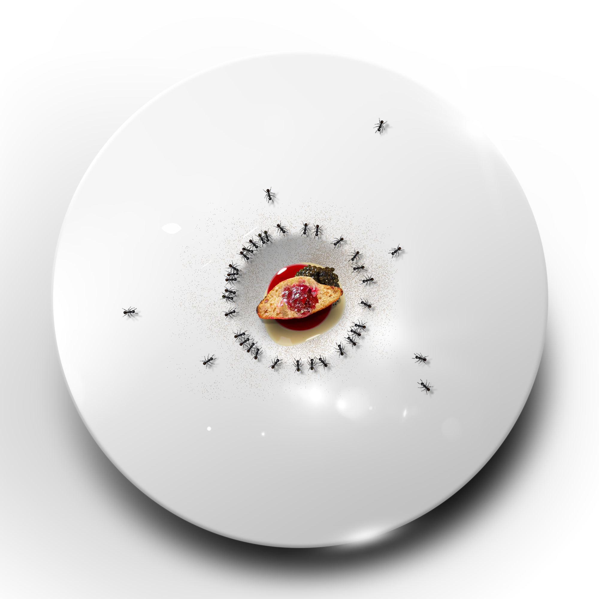 🇬🇧 Cherry Champagne Madeleine 🍒🍾🥂 🇫🇷 Madeleine Cœur de Griottes 🍒🍾🥂 Une madeleine grillée révèle un cœur de compote de griottes. Un coulis de griottes bien fruité et un sabayon ivoire onctueux à la Marc de Champagne viennent parfaire l’ensemble. Le tout est servi avec du caviar de vinaigre balsamique traditionnel DOP à la noisette et vanille, à accompagner d’une quenelle de crème glacée au Champagne Rosé qui fond en bouche.