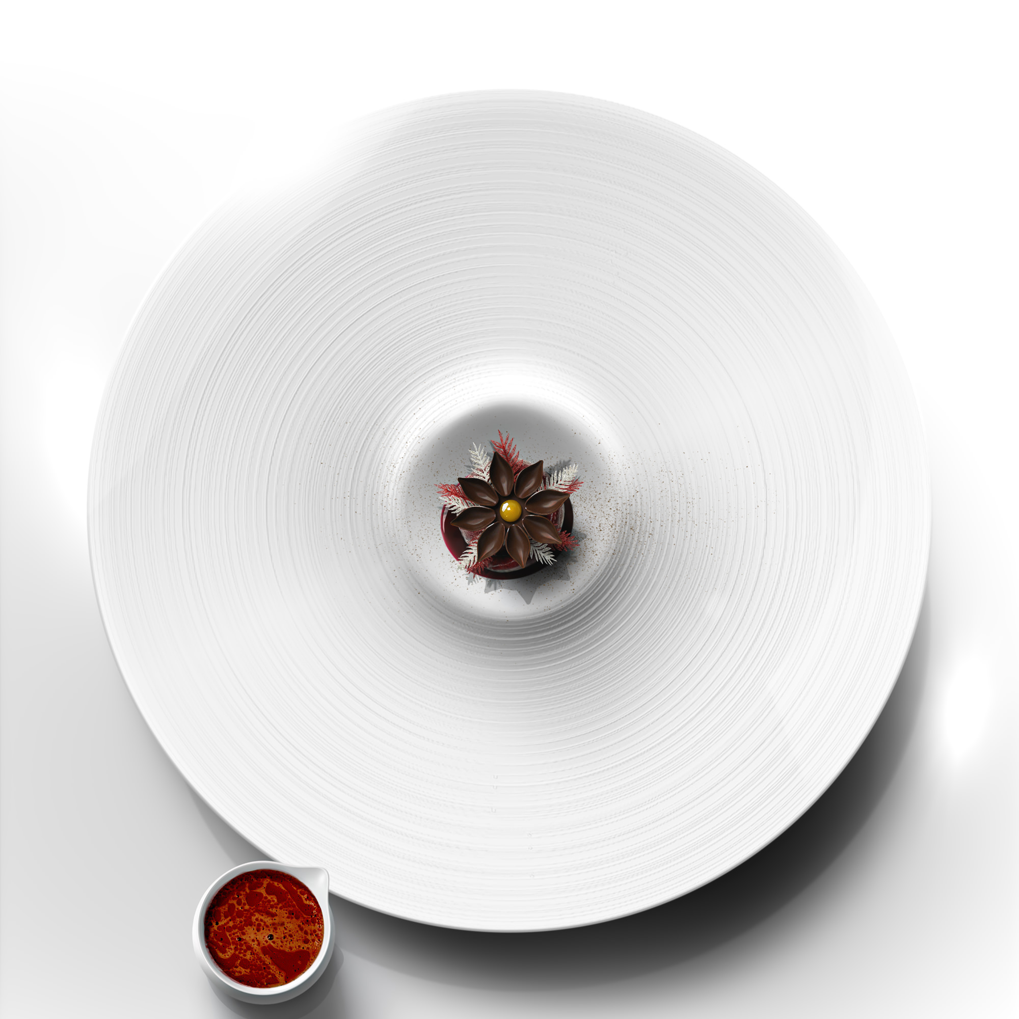 ..::: 🇺🇸 MY FINAL DESSERT OF 2025 :::.. 🍫 Ecuadorian Grand Cru 66% & Alpine Wild Strawberry Crème Glacée 🌸 Crafted Dark Chocolate Ganache Flower 🍁 Red Velvet Saffron Tuile 🍋 White Miso, Yuzu & Saffron Gel 🍓 Warm Wild Strawberry Sauce Tranchée, perfumed with Jean-Paul Metté ..::: 🇫🇷 LE DERNIER DE L’ANNÉE 🇫🇷 :::.. 🍫 Crème Glacée au Chocolat Noir Grand Cru Équateur 66% et aux Fraises des Bois 🌸 Fleur en Ganache au Chocolat Noir 🍁 Feuilles d’Automne au Safran 🍋 Condiment au Miso Blanc, parfumé au Yuzu et au Safran 🍓 Sauce Tranchée Tiède aux Fraises des Bois, parfumée au Jean-Paul Metté